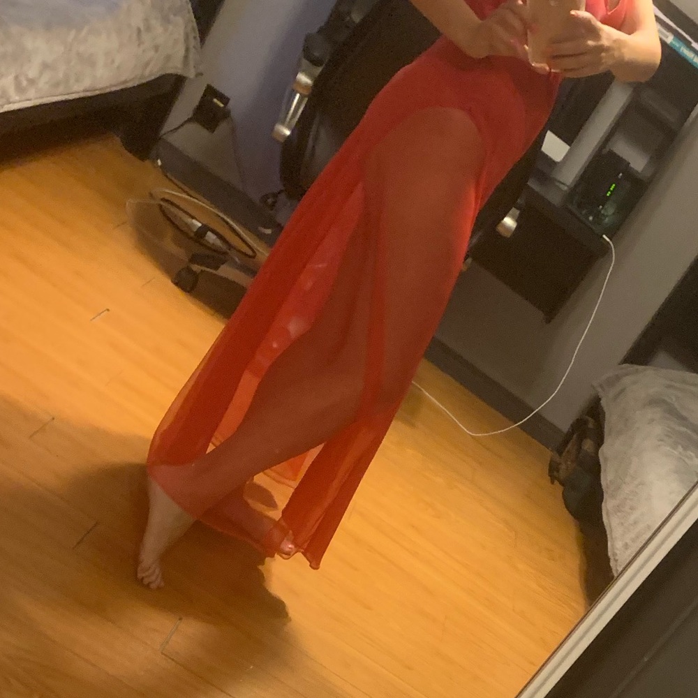 Sexy maxi night gown